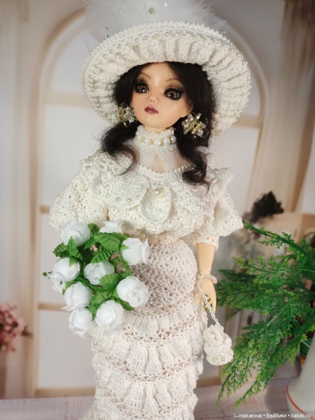 Новая куколка в наряде невесты из моей коллекции Парадиз