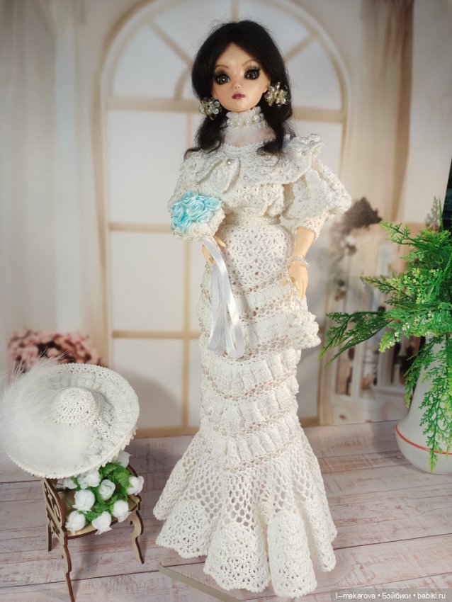 Новая куколка в наряде невесты из моей коллекции Парадиз