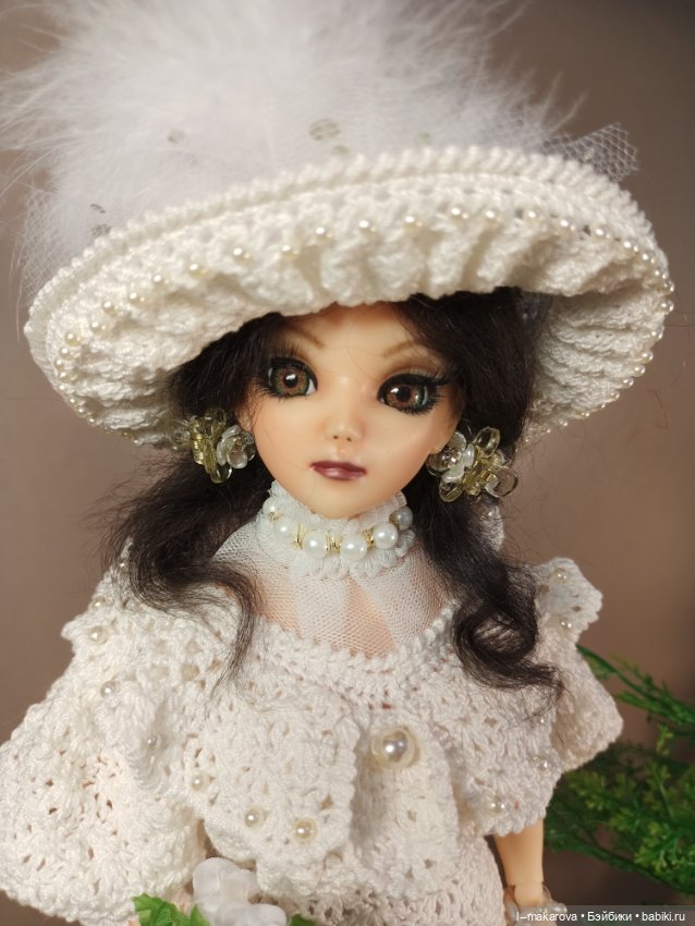 Новая куколка в наряде невесты из моей коллекции Парадиз (фото 5)