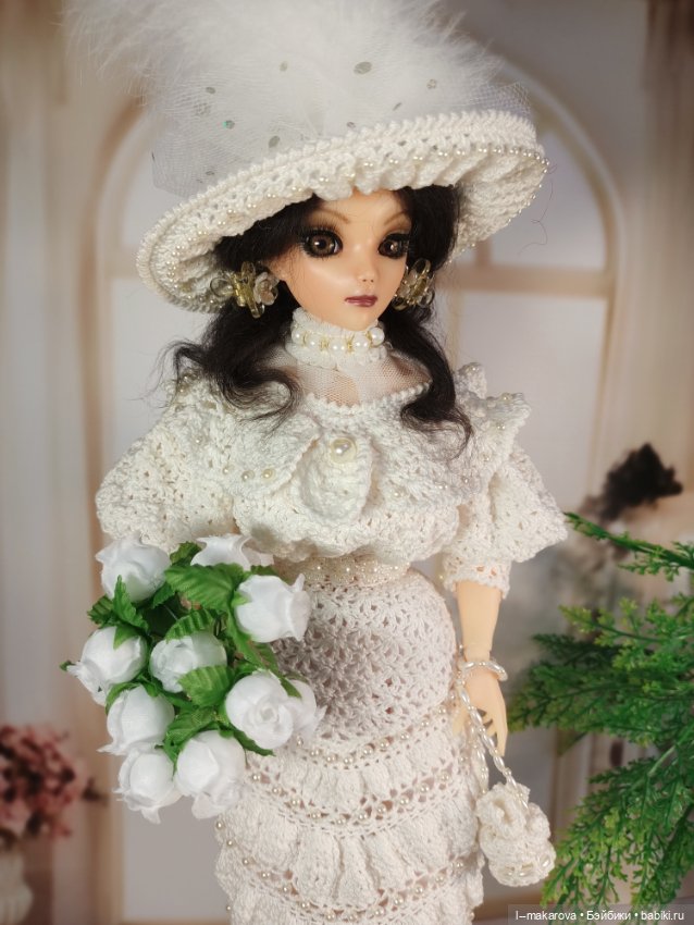 Новая куколка в наряде невесты из моей коллекции Парадиз (фото 7)