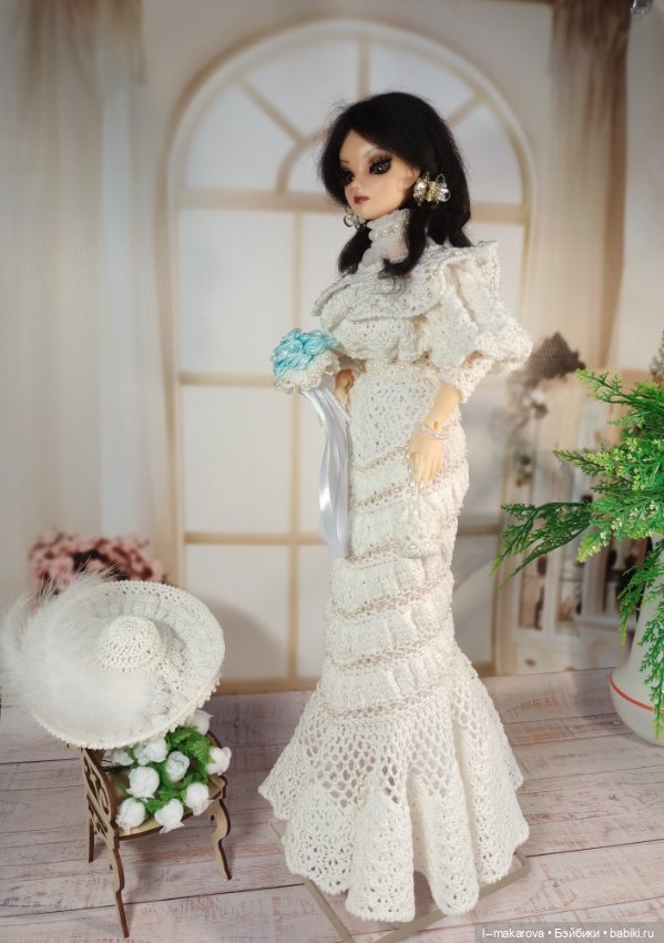 Новая куколка в наряде невесты из моей коллекции Парадиз