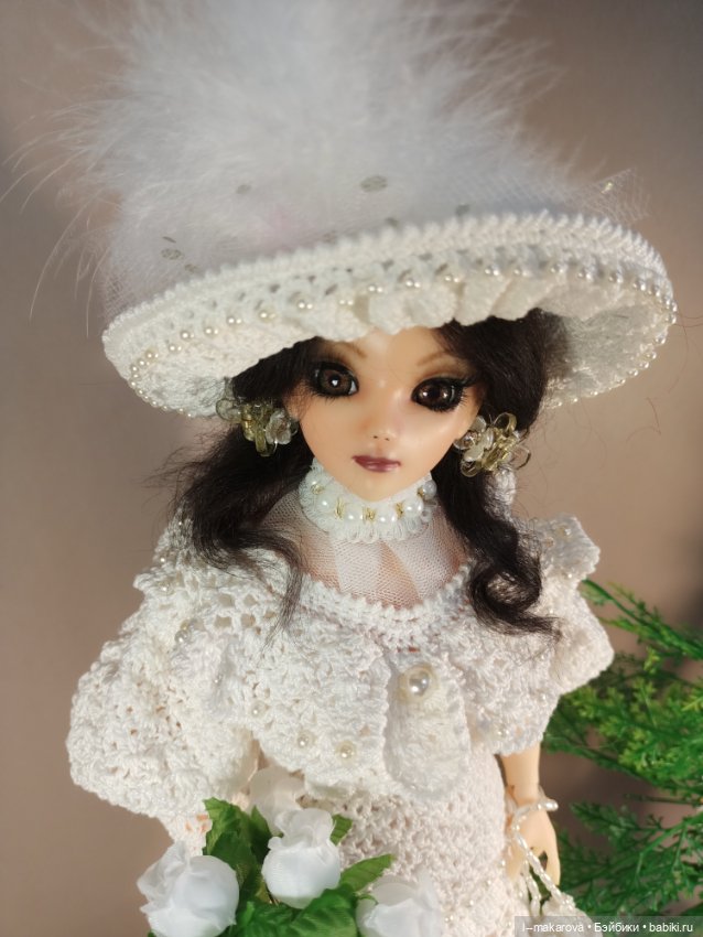 Новая куколка в наряде невесты из моей коллекции Парадиз