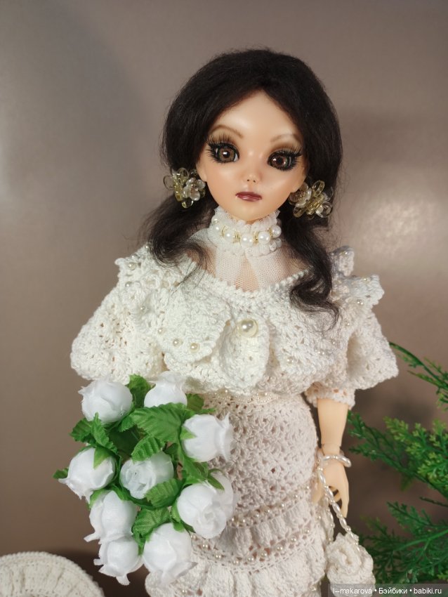 Новая куколка в наряде невесты из моей коллекции Парадиз