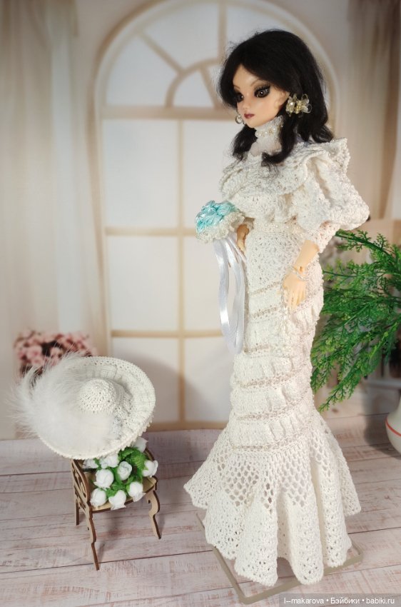 Новая куколка в наряде невесты из моей коллекции Парадиз