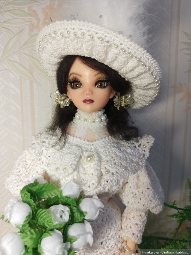 Новая куколка в наряде невесты из моей коллекции Парадиз (фото 2)