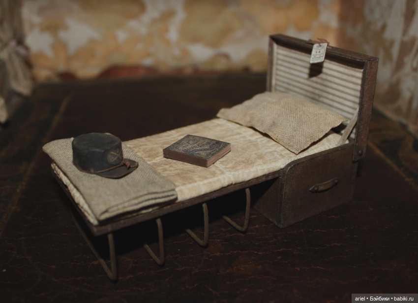 Копия военной кровати-сундука от мастера Кимберлишана