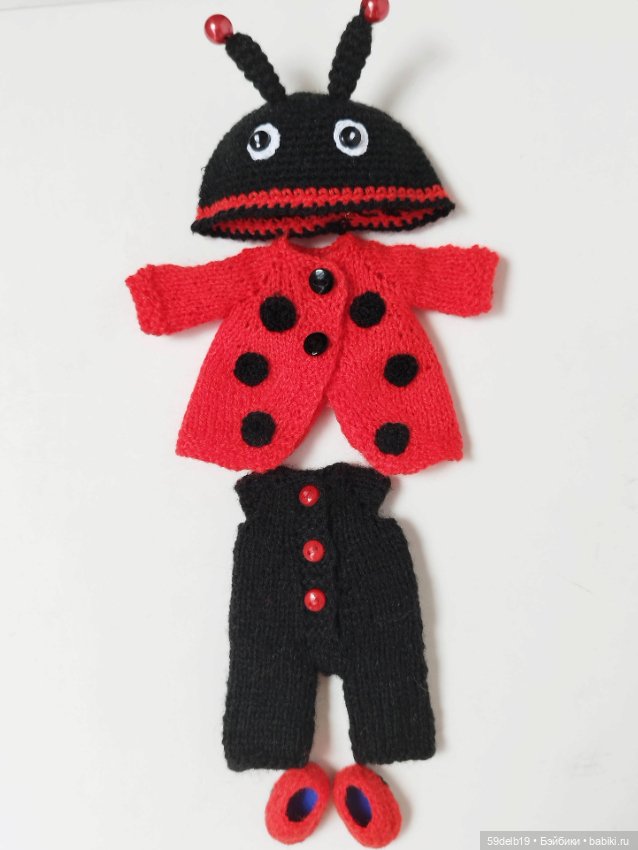 Ния - "Божья Коровка"🐞 — Куклы Baboliy (Баболи