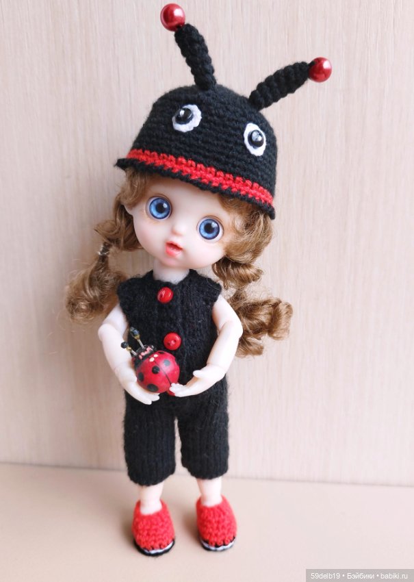 Ния - "Божья Коровка"🐞 — Куклы Baboliy (Баболи (фото 5)
