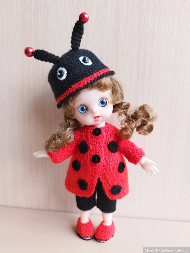 Ния - "Божья Коровка"🐞 — Куклы Baboliy (Баболи (фото 10)