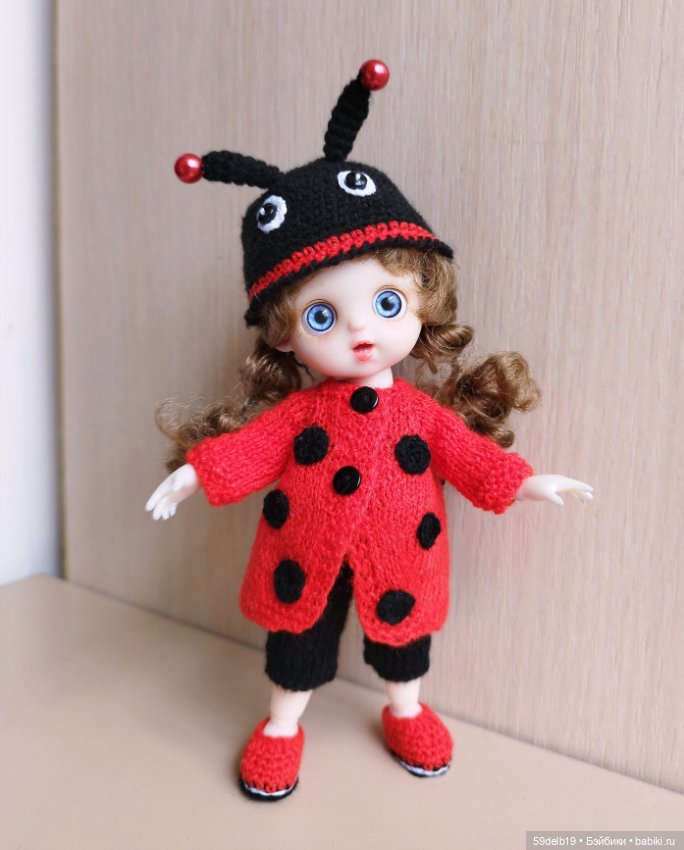 Ния - "Божья Коровка"🐞 — Куклы Baboliy (Баболи (фото 7)