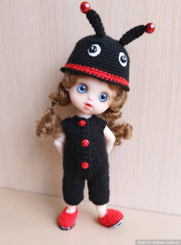 Ния - "Божья Коровка"🐞 — Куклы Baboliy (Баболи