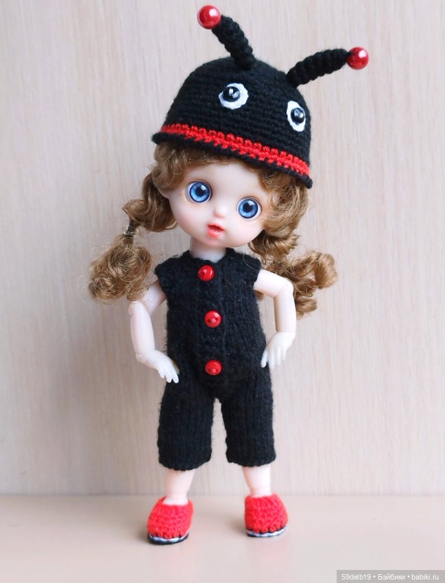 Ния - "Божья Коровка"🐞 — Куклы Baboliy (Баболи (фото 2)