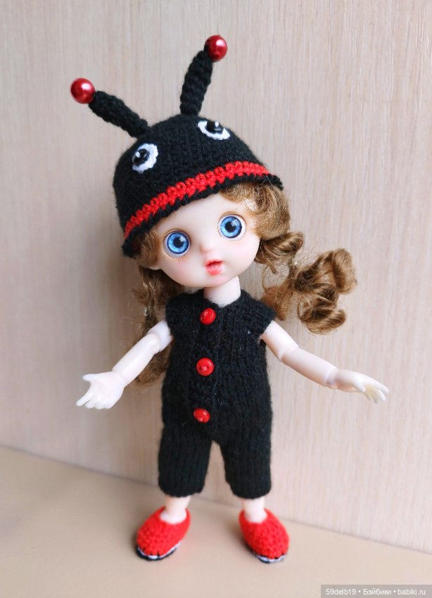 Ния - "Божья Коровка"🐞 — Куклы Baboliy (Баболи (фото 4)