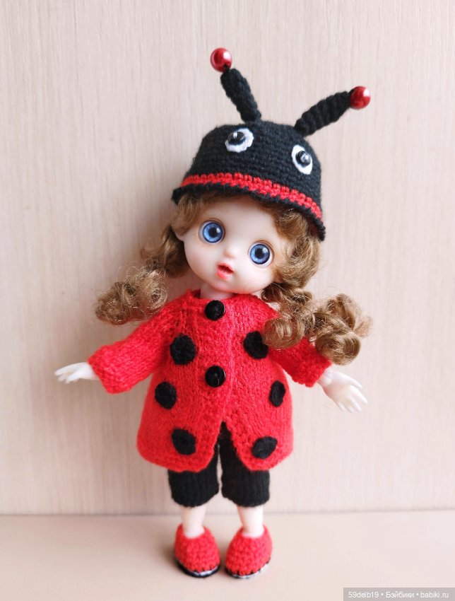 Ния - "Божья Коровка"🐞 — Куклы Baboliy (Баболи (фото 9)