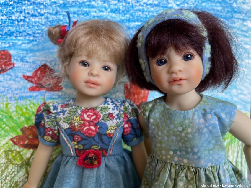 Ах эти синие глаза… меня без памяти пленили… удивительная Сента от Heidi Plusczok (фото 7)