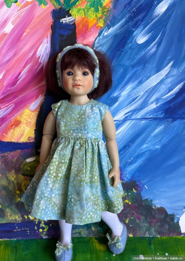 Ах эти синие глаза… меня без памяти пленили… удивительная Сента от Heidi Plusczok (фото 3)