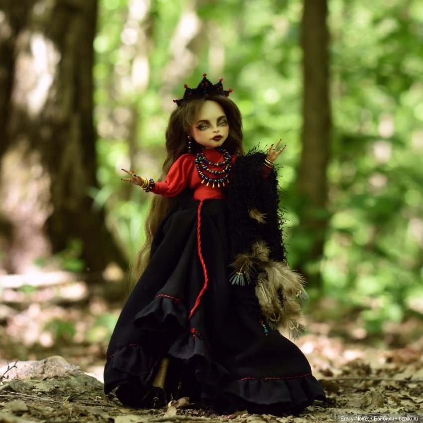 Гарпия Сорока — ООАК Monster High и Ever After High: репейнт (фото 4)