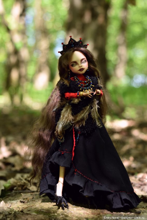 Гарпия Сорока — ООАК Monster High и Ever After High: репейнт (фото 5)