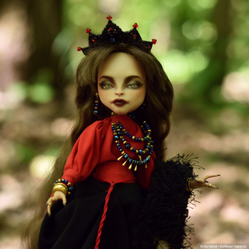 Гарпия Сорока — ООАК Monster High и Ever After High: репейнт (фото 3)