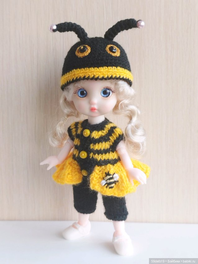 Баболишка Ная в костюме "Пчёлка" (фото 7)