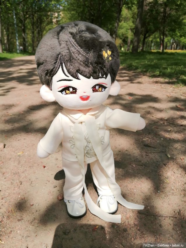 Плюшики на прогулке — Мягкие игровые и текстильные куклы: тряпичные (фото 10)