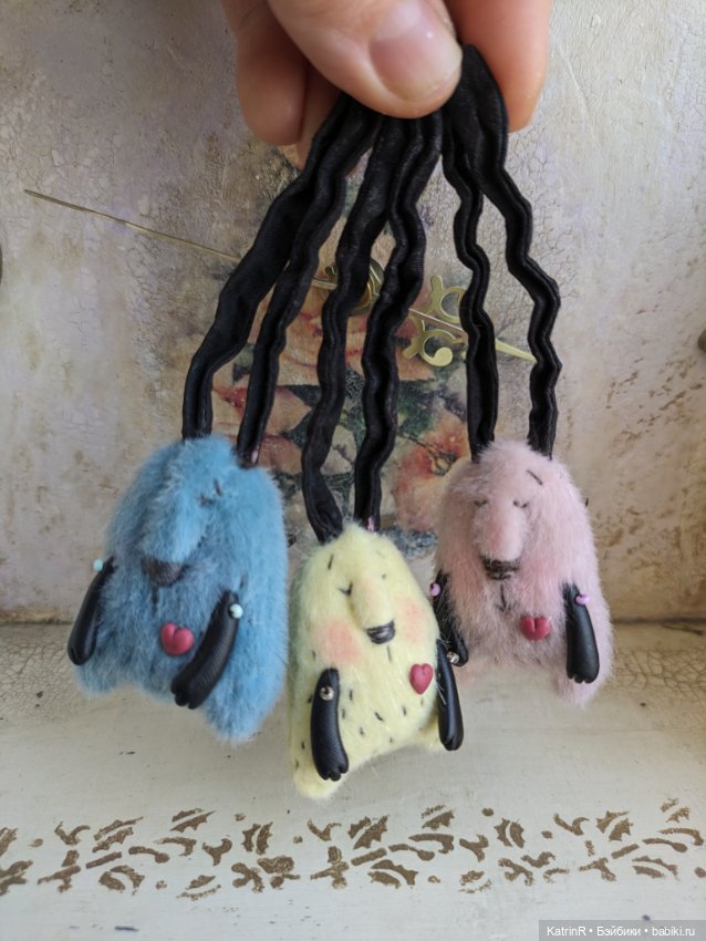 Зайцы - отдыхайцы! Брошки (фото 5)