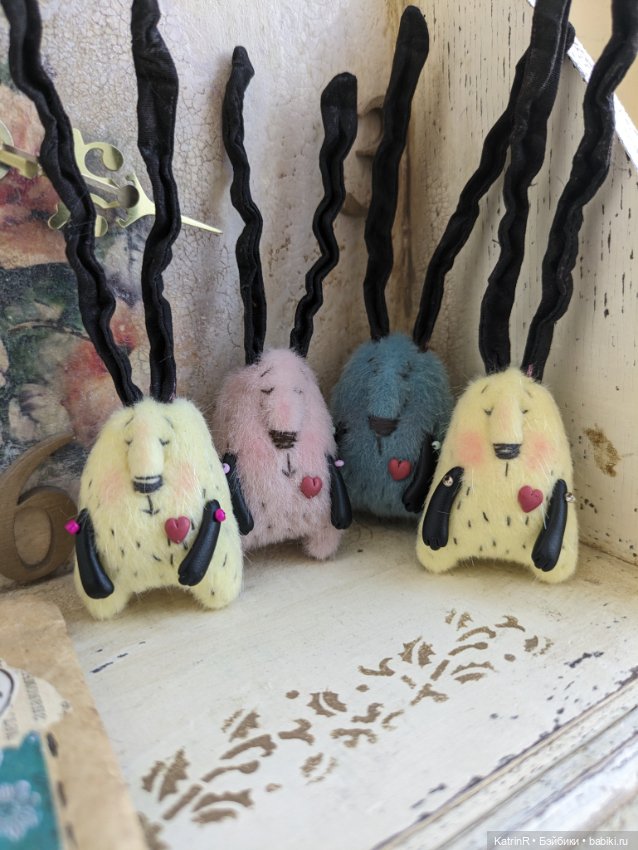 Зайцы - отдыхайцы! Брошки (фото 7)