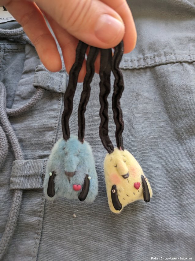 Зайцы - отдыхайцы! Брошки (фото 6)