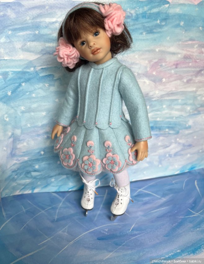 Предел мечтаний… мечта всех мечт… зимняя девочка Роми от Heidi Plusczok (фото 10)