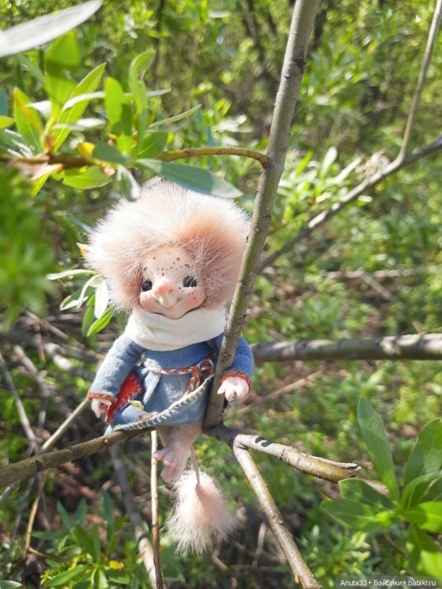 Луша. Аука, фото с улицы — Домашние фото авторских кукол: личные коллекции