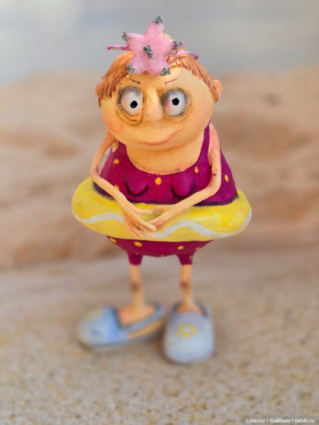 Пляжный сезон — Винтажные куклы ГДР (Немки): Бигги (фото 3)