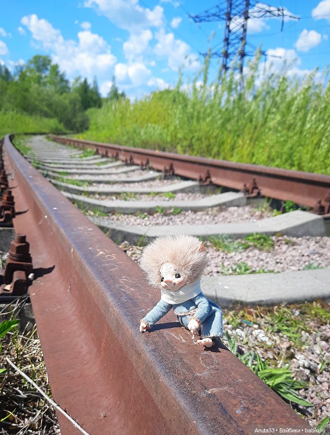 Луша. Аука, фото с улицы — Домашние фото авторских кукол: личные коллекции (фото 3)