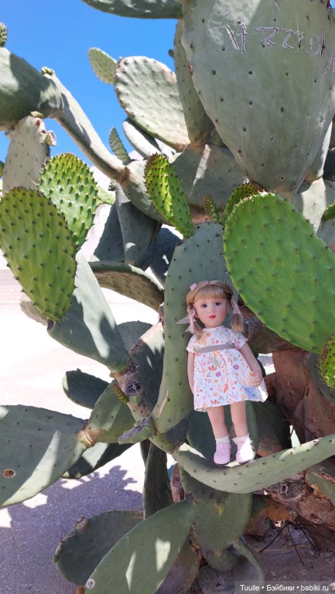 Нела и кактусы — Куклы Beatrice Perini (Беатрис Перини): эмоциональные дети (фото 8)