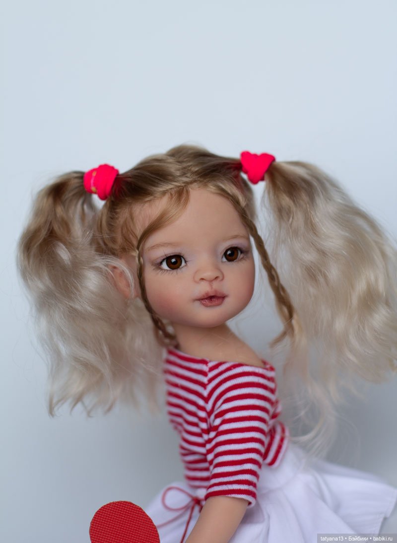 Женька теннисистка — ООАК Paola Reina (Паола Рейна) и испанских кукол: перерисовка