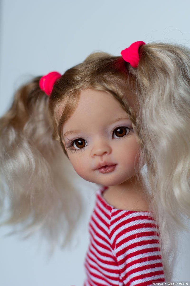 Женька теннисистка — ООАК Paola Reina (Паола Рейна) и испанских кукол: перерисовка