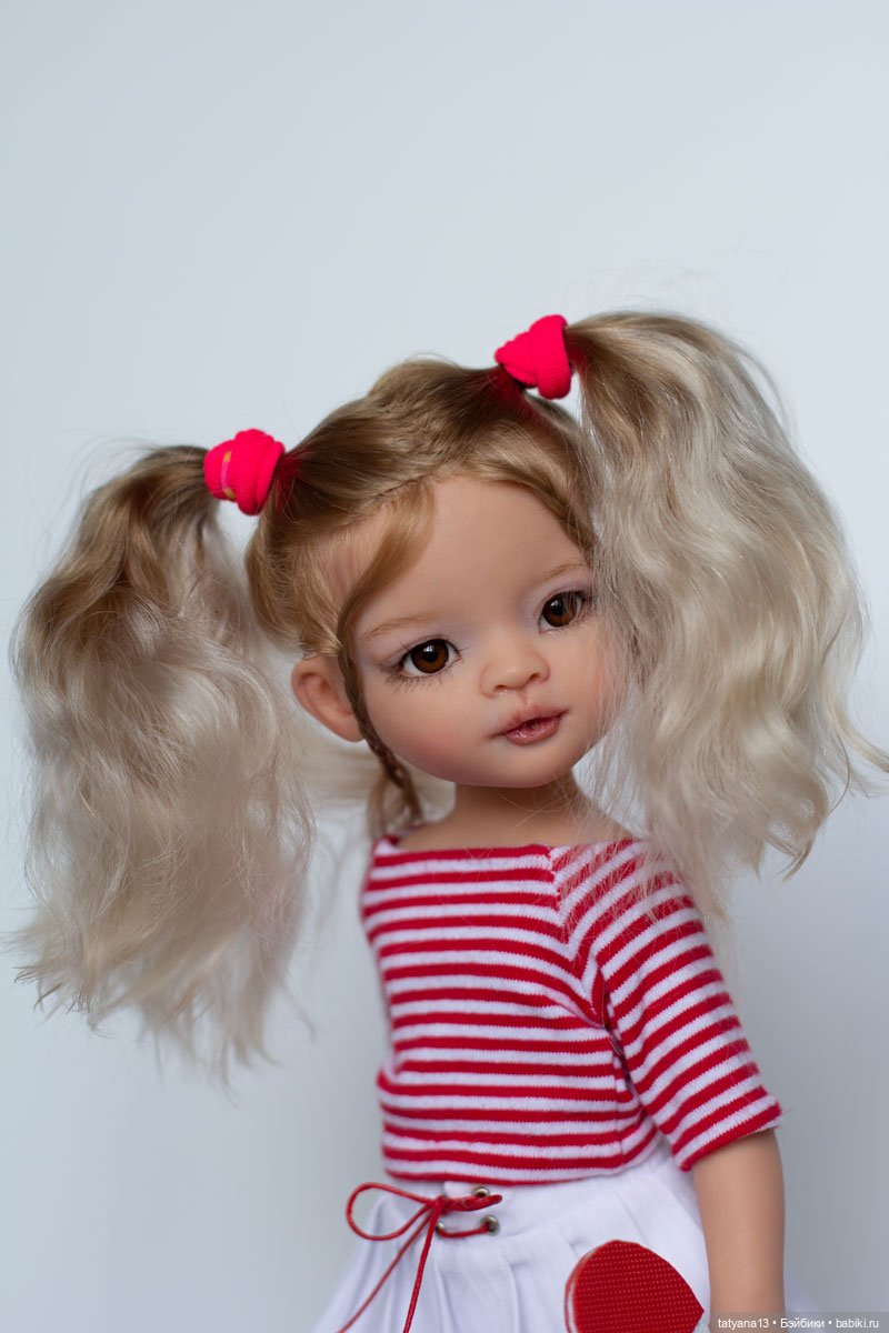 Женька теннисистка — ООАК Paola Reina (Паола Рейна) и испанских кукол: перерисовка (фото 10)