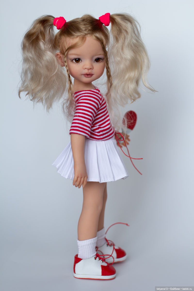 Женька теннисистка — ООАК Paola Reina (Паола Рейна) и испанских кукол: перерисовка (фото 8)