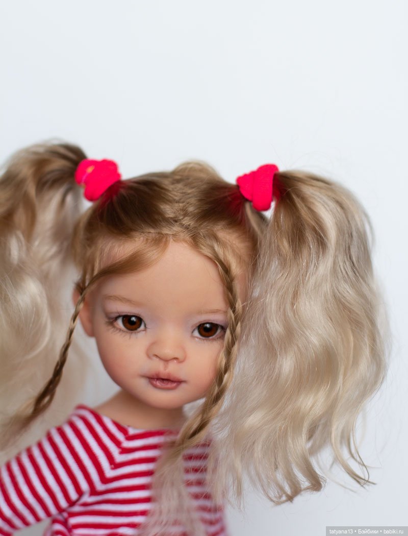 Женька теннисистка — ООАК Paola Reina (Паола Рейна) и испанских кукол: перерисовка (фото 7)