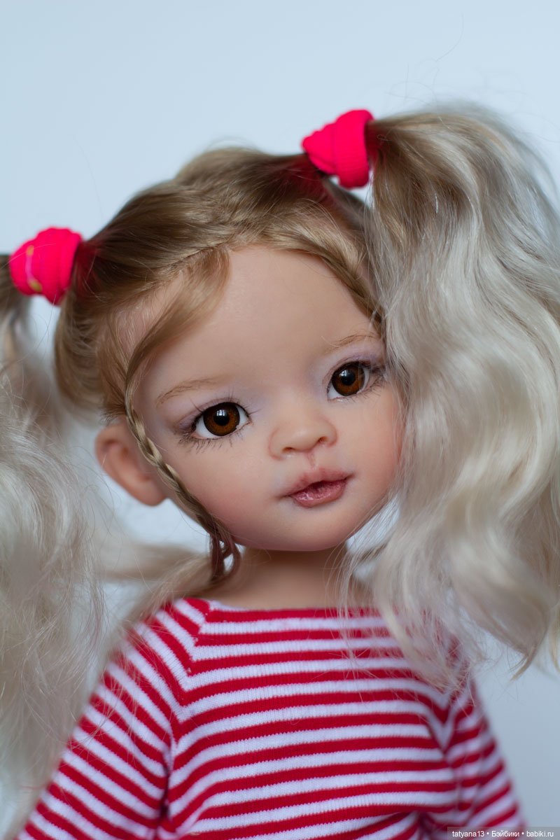 Женька теннисистка — ООАК Paola Reina (Паола Рейна) и испанских кукол: перерисовка