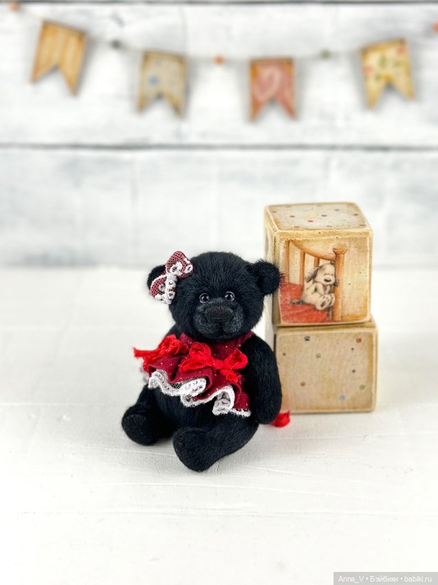 Тедди мишка Тоня — Авторские мишки Тедди и друзья: фото (фото 3)