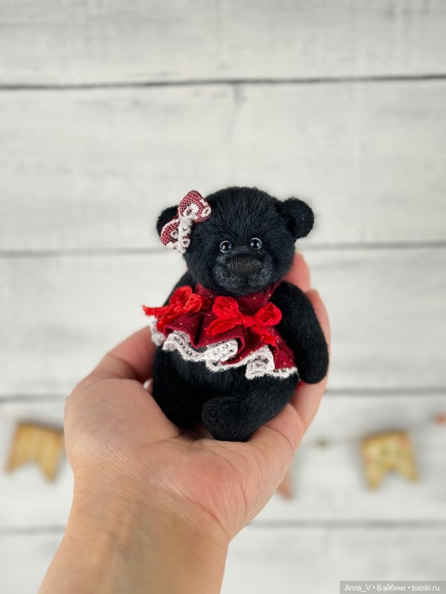 Тедди мишка Тоня — Авторские мишки Тедди и друзья: фото (фото 2)