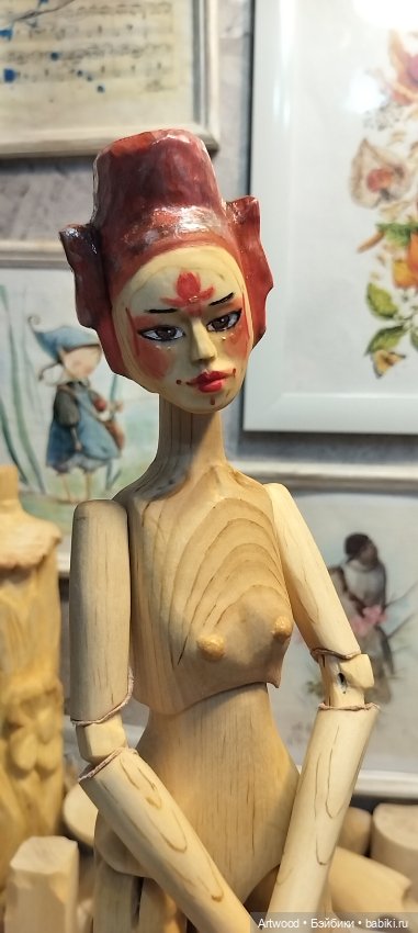 Тайская принцесса — Авторские шарнирные куклы своими руками: лепка (фото 2)
