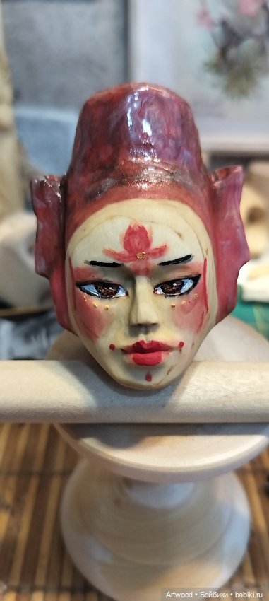 Тайская принцесса — Авторские шарнирные куклы своими руками: лепка