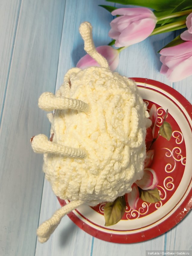 Макаронный монстр — Вязаные игрушки и амигуруми: крючком (фото 9)