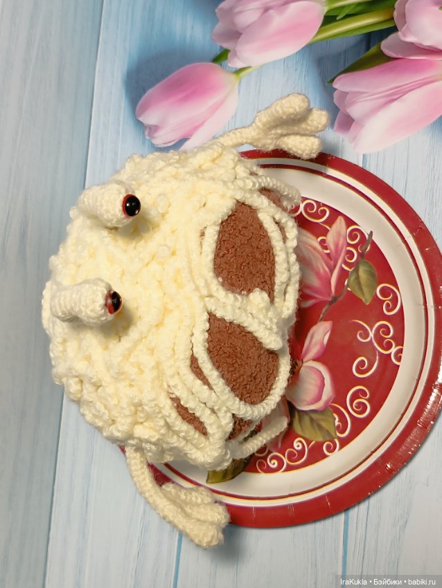 Макаронный монстр — Вязаные игрушки и амигуруми: крючком