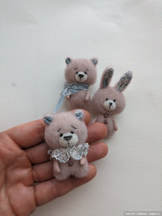 Малыши в ассортименте — Авторские мишки Тедди и друзья: фото (фото 3)