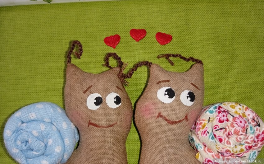 Л Ю Б О В Ь текстильное панно (фото 2)