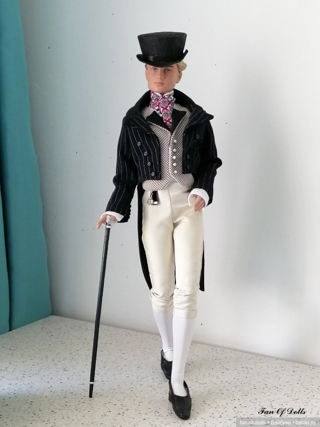 Костюм для денди — Одежда и обувь для кукол своими руками: фото (фото 8)