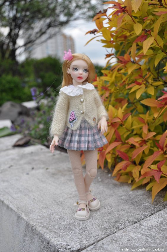 Даша на прогулке — Авторские шарнирные куклы своими руками: лепка (фото 2)