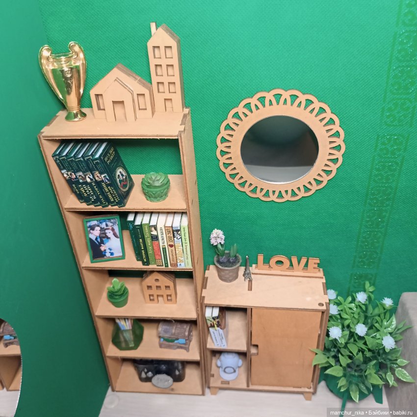 Квартира 💚 — Румбоксы и кукольные интерьеры: фото (фото 5)